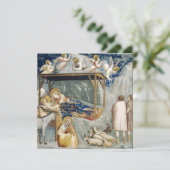 ナビタティ（キリストの誕生） （ジョットによる） カード (スタンド正面)