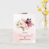 ナビダッド！ |ヌエボ！ |あいさつ カード (黄色い花)