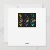 ナビダド・レジェススタイルの刺繍 シーズンカード (裏面)