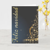 ナビデニョアズルコンドラドアボルデナビダッドの動機。 カード (黄色い花)