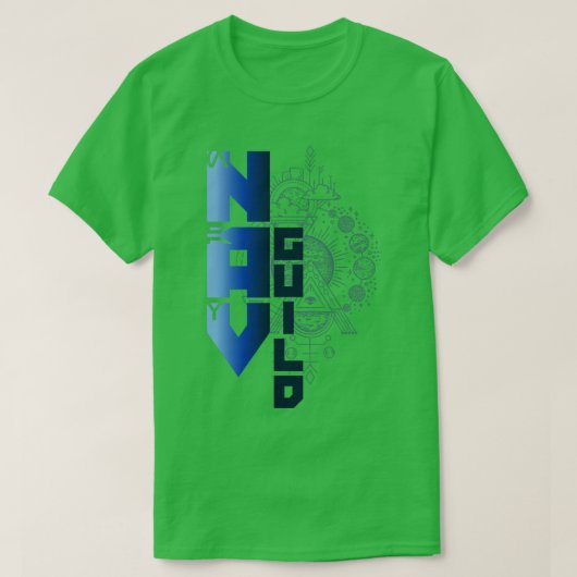 ナビ・ギルド Tシャツ (デザイン正面)