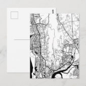 ナビ・ムンバイ マハラシュトラ州 地図 ポストカード (正面/裏面)