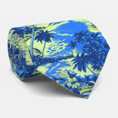 ナピリベイトロピカルハワイアン両面プリント ネクタイ (ロール)