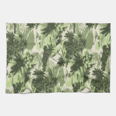 ナピリ湾ハワイアンキッチンタオル キッチンタオル (横)