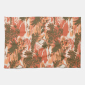ナピリ湾ハワイアンキッチンタオル キッチンタオル (横)