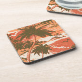 ナピリ湾ハワイアンコルクバックコースター コースター (左側)