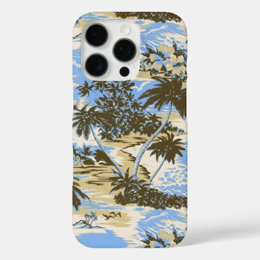 ナピリ湾ハワイアントロピカルスカイブルー Case-Mate iPhoneケース (裏面)
