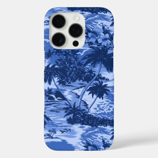 ナピリ湾ハワイアントロピカルブルー Case-Mate iPhoneケース (裏面)