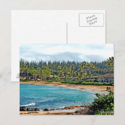 ナピリ湾 ポストカード (正面/裏面)