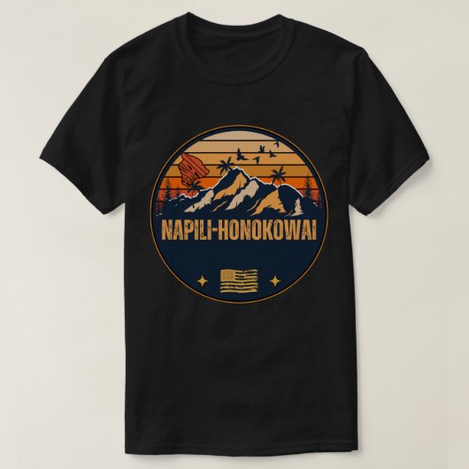 ナピリ・ホノコワイ, ハワイ Tシャツ (デザイン正面)