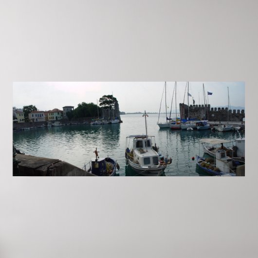 ナフパクトス港 ポスター (正面)