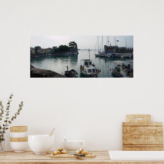 ナフパクトス港 ポスター (キッチン)