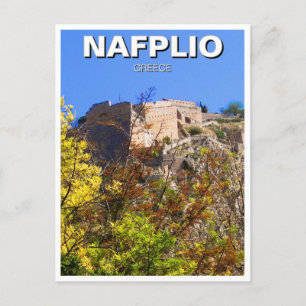 ナフプリオギリシャ旅行 ポストカード