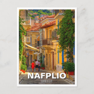 ナフプリオギリシャ旅行 ポストカード