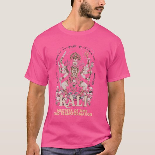 ナブラトリグラバヒンズー教女神ドゥルガ Tシャツ (正面)