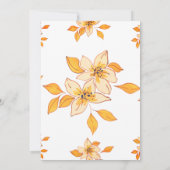 ナブラトリドゥルガプジャお祝い 招待状 (裏面)