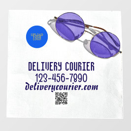 ナプキカスタムンのロゴのメモ ウィンドウサイン