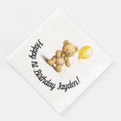 ナプキパーソナライズされたンス、誕生日、ベビーシャワー、 (コーナー)