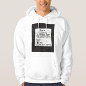 ナプキンのメモ パーカ (正面)