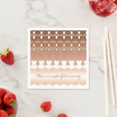 ナプキンスかわいらしパーソナライズされた スタンダードカクテルナプキン (インサイチュ)