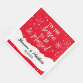 ナプキンスになる季節結婚したパーソナライズされただ (コーナー)