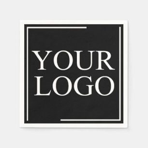ナプキンスカスタムのカクテルパーソナライズされた追加ロゴ スタンダードカクテルナプキン