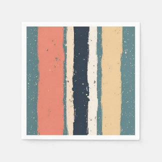 ナプキンストライプのグ スタンダードカクテルナプキン