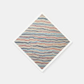 ナプキンストライプのグ スタンダードカクテルナプキン (角)