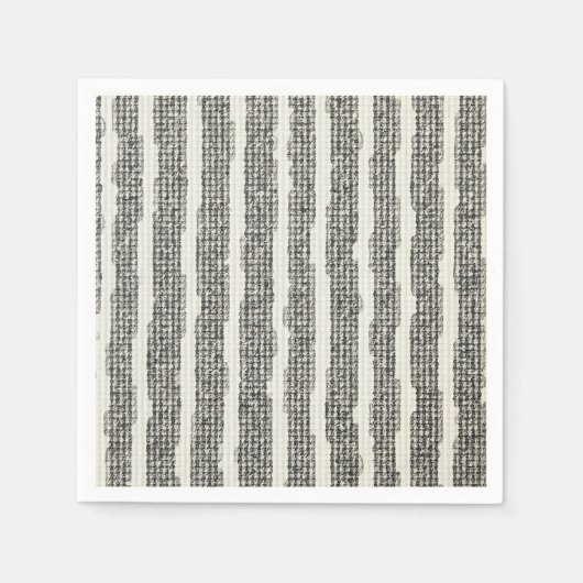 ナプキンストライプのグ スタンダードカクテルナプキン (正面)