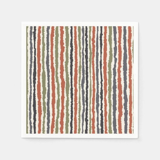 ナプキンストライプのグ スタンダードカクテルナプキン (正面)