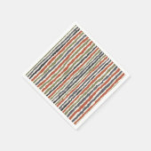 ナプキンストライプのグ スタンダードカクテルナプキン (角)