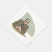 ナプキンス学級教授 スタンダードランチョンナプキン (角)