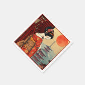 ナプキンス日本芸者舞妓の日本料理店 スタンダードカクテルナプキン (角)