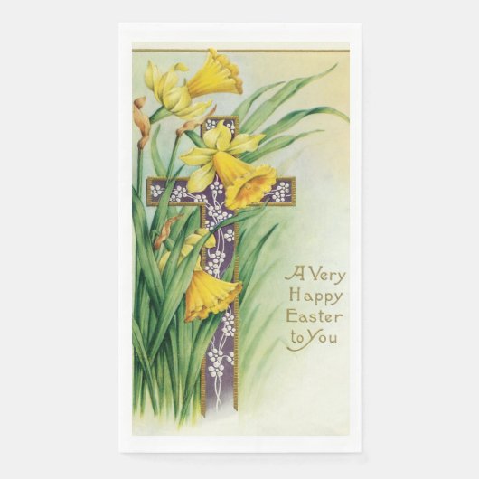 ナプキンス – イースターをテーマにした (正面)