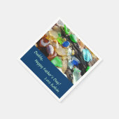 ナプキンス・パパ・ハッピー・パパ・デー・ラブキッドの名前 スタンダードカクテルナプキン (角)