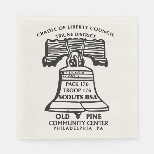 ナプキンス – 紙 スタンダードランチョンナプキン (正面)