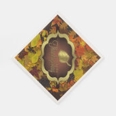 ナプキンス – 紙 – 秋ハッピー感謝祭 スタンダードランチョンナプキン (角)