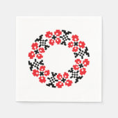 ナプキンズウィザウクライナデザイン スタンダードカクテルナプキン (正面)