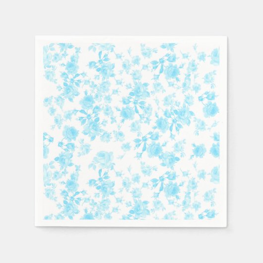 ナプキンズサンコレットジューンバラカプリブルー スタンダードカクテルナプキン (正面)