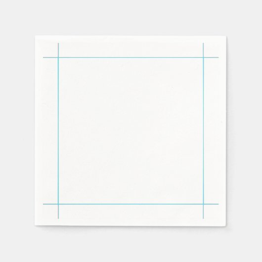 ナプキンテンプレート スタンダードカクテルナプキン (正面)
