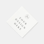 ナプキン印刷カスタムデザイン スタンダードカクテルナプキン (角)