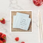 ナプキン印刷カスタムデザイン スタンダードカクテルナプキン (インサイチュ)