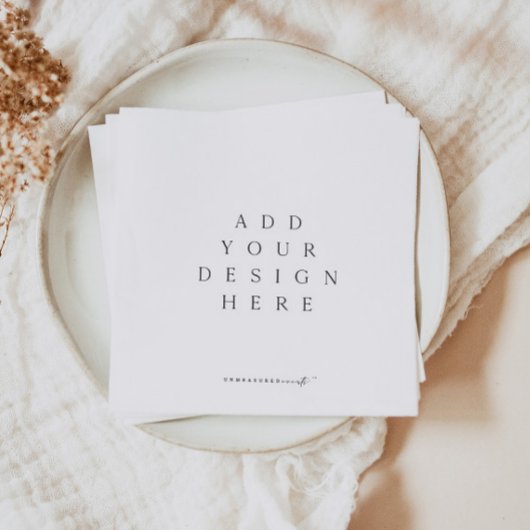 ナプキン印刷 オリジナルデザイン スタンダードカクテルナプキン