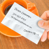 ナプキン呼出し名刺 名刺