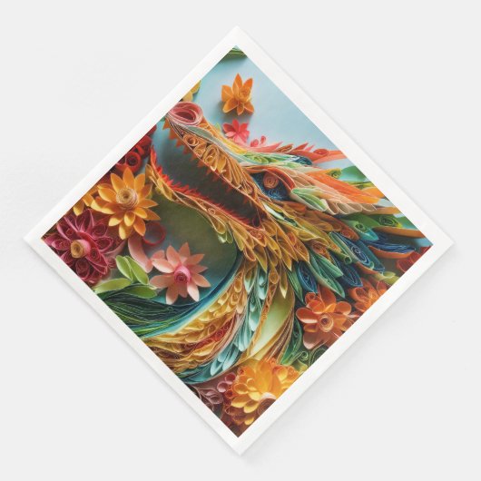 ナプキン折り畳みの芸術を発表: (コーナー)