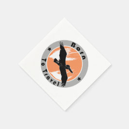 ナプキン生まれを旅行する スタンダードカクテルナプキン