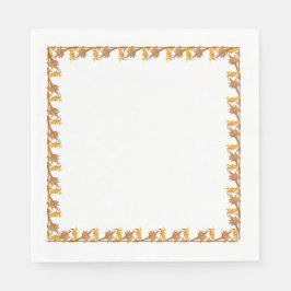 ナプキン縁ど- of Golden Angle Iron 離れs スタンダードランチョンナプキン