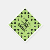 ナプキン静かを叫ぶ スタンダードカクテルナプキン (角)