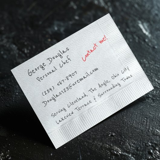 ナプキン チラシ