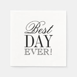 ナプキン - ベストデイ・エバー スタンダードカクテルナプキン